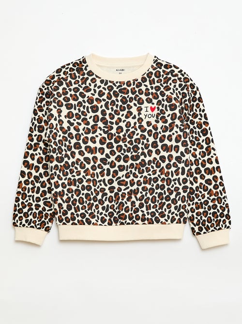 Sweater met ronde hals 'Agathe Sorlet x Kiabi' - Valentijnsdag - Kiabi