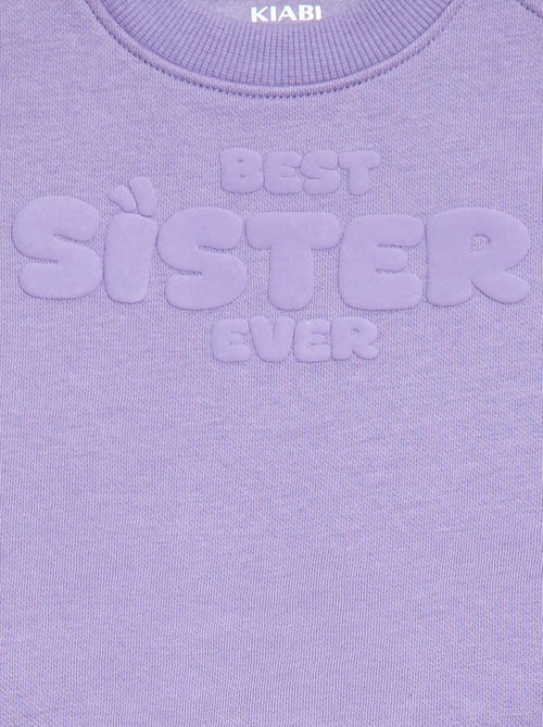 Sweater met ronde hals Brother & Sister - Kiabi