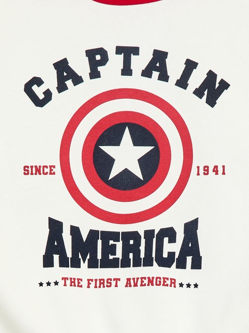 Sweater met ronde hals 'Captain America' - Kiabi