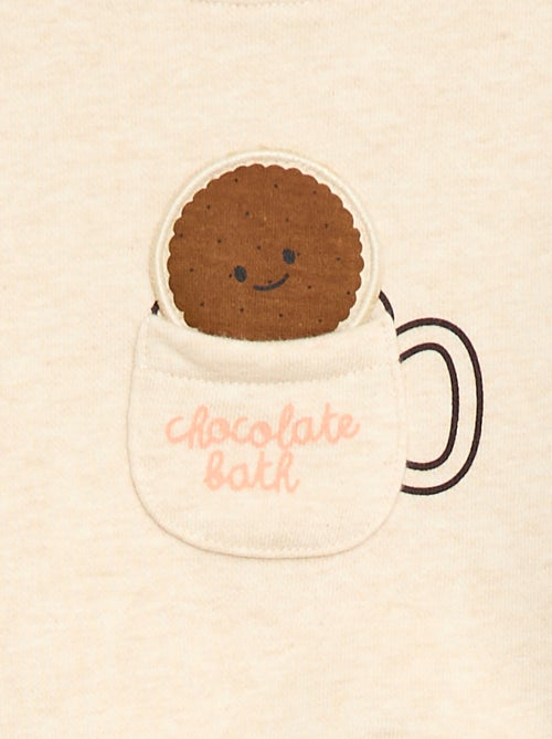 Sweater met ronde hals en opgestikte zak - Kiabi