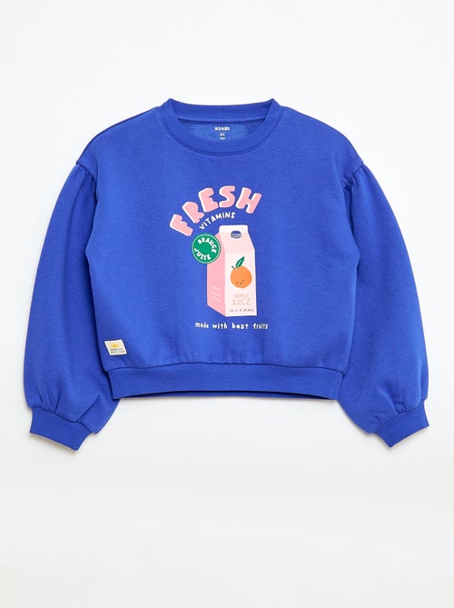 Sweater met ronde hals en print - Grafik Edition - Kiabi Sweater met ronde hals en print - Grafik Edition - Kiabi