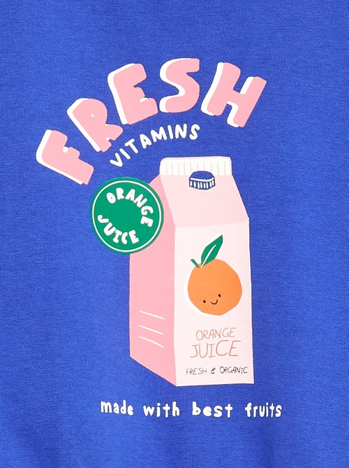 Sweater met ronde hals en print - Grafik Edition - Kiabi Sweater met ronde hals en print - Grafik Edition - Kiabi