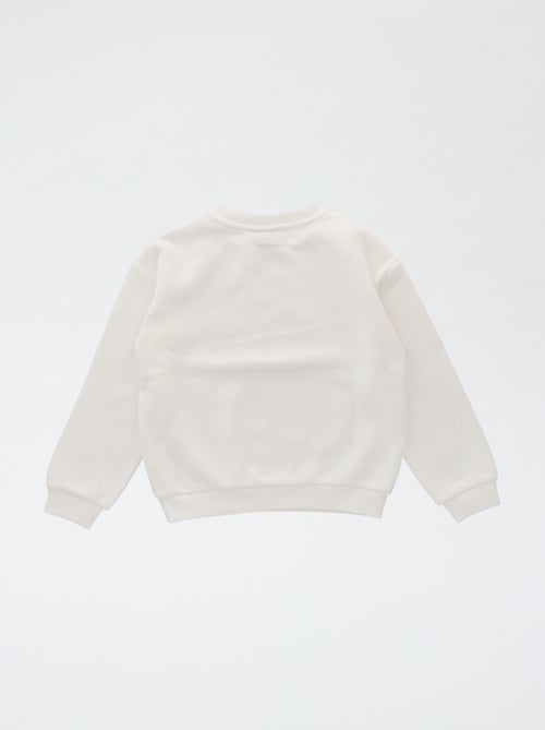 Sweater met ronde hals en The Rolling Stones-print - Kiabi