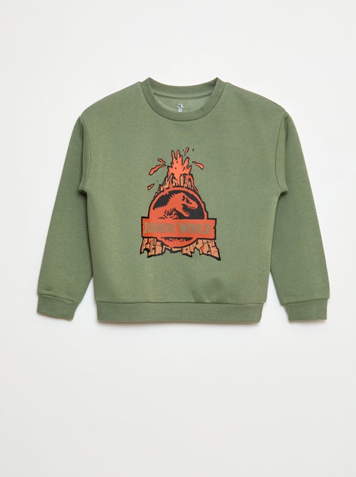 Sweater met ronde hals 'Jurassic World' - Kiabi