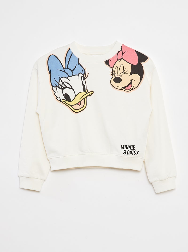 Sweater met ronde hals 'Minnie' 'Disney' Biege - Kiabi