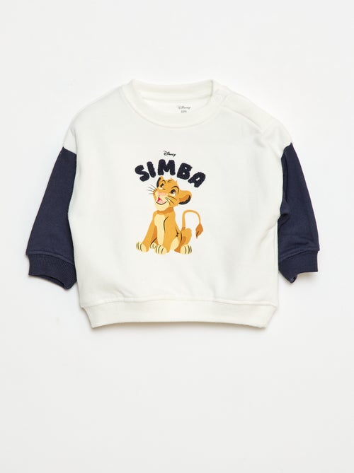 Sweater met ronde hals 'Simba' 'Disney' - Kiabi