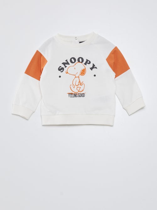 Sweater met ronde hals 'Snoopy' - Kiabi