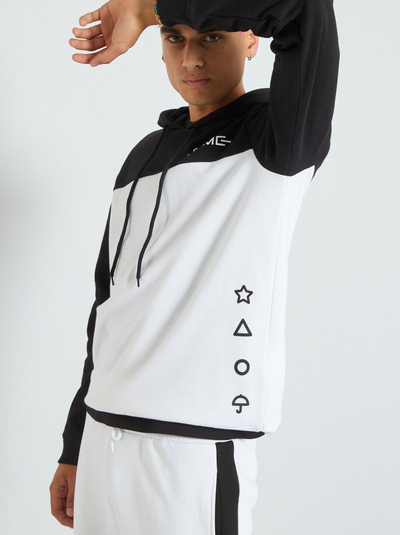 Sweater met Squid Game-print ZWART - Kiabi