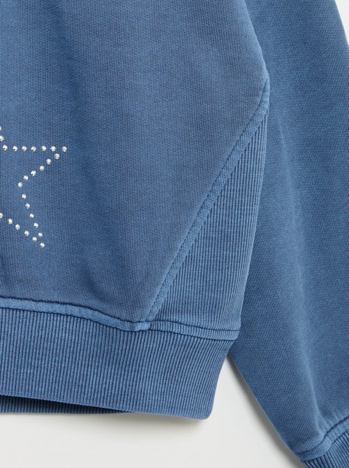 Sweater met strass-sterren - Kiabi