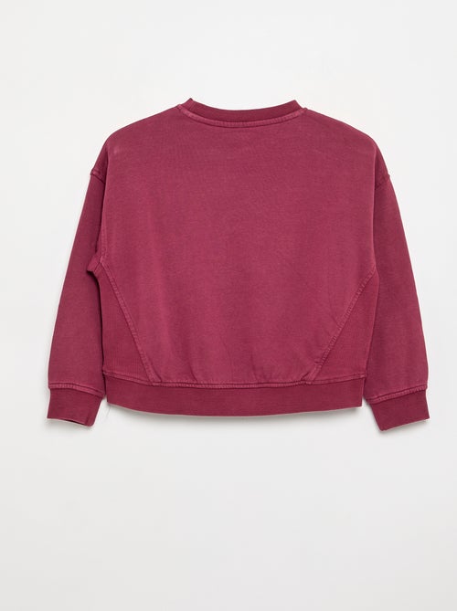 Sweater met strass-sterren - Kiabi