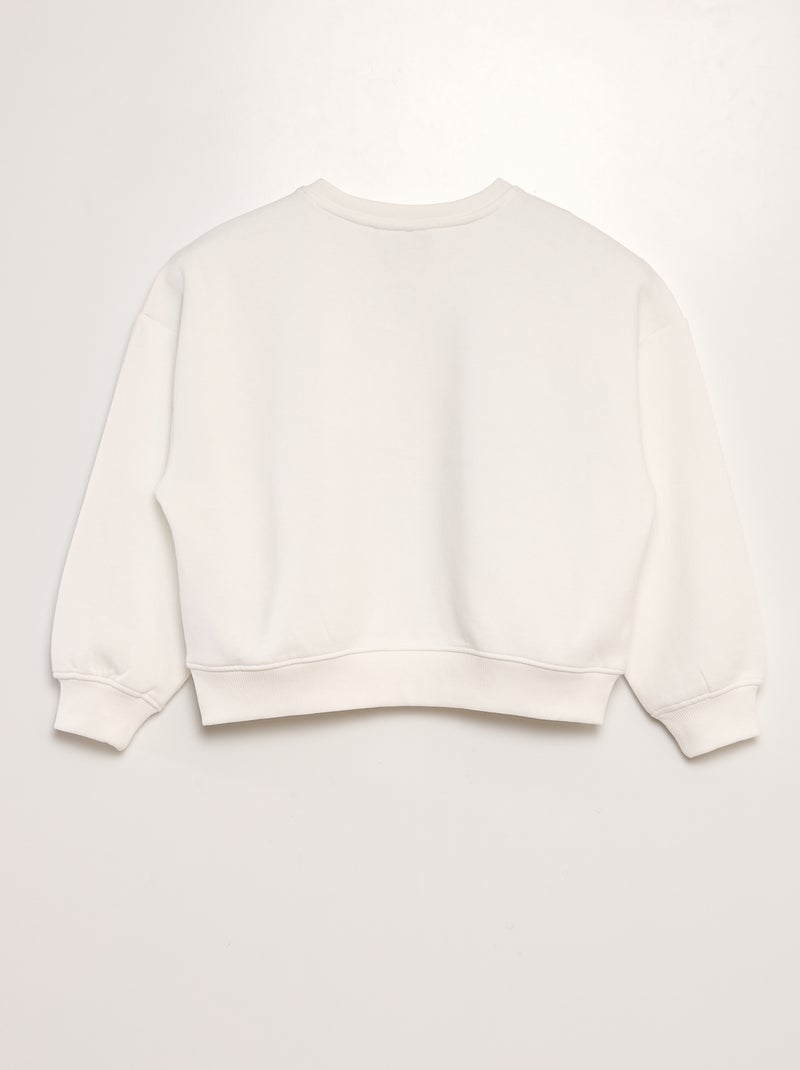 Sweater met 'The Rolling Stones'-print WIT - Kiabi