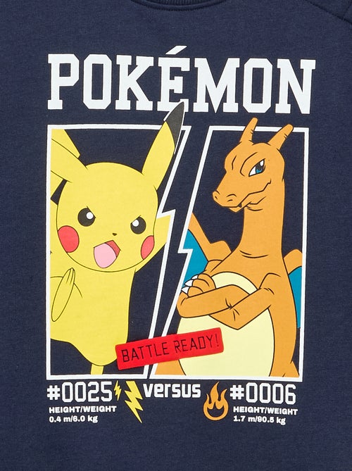 Sweater 'Pokémon' 'Pikachu' & 'Dracofeu' met ronde hals - Kiabi Sweater 'Pokémon' 'Pikachu' & 'Dracofeu' met ronde hals - Kiabi