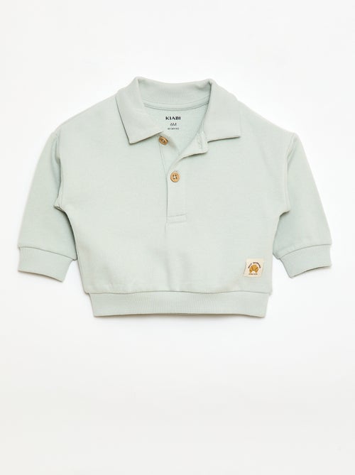 Sweater polokraag met strepen - Kiabi