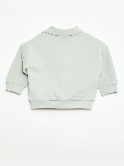 Sweater polokraag met strepen - Kiabi