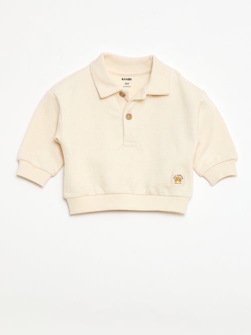 Sweater polokraag met strepen - Kiabi