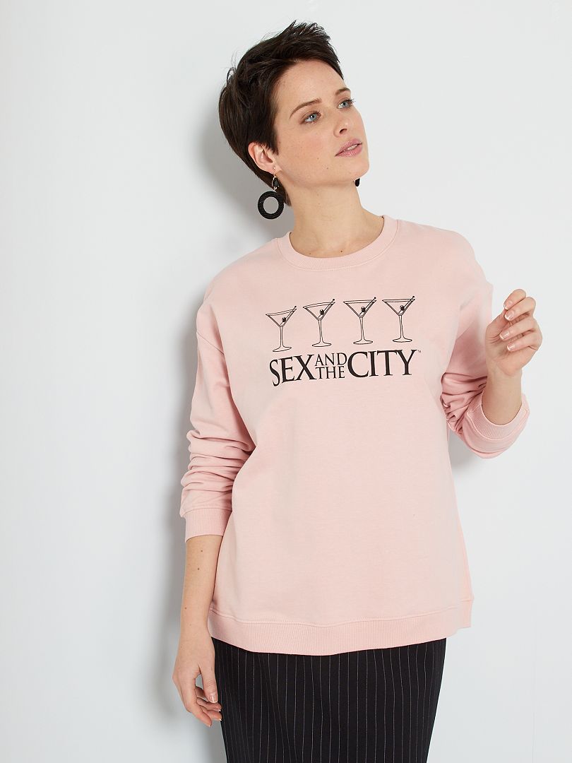 Sweater 'Sex and the City' roze - Kiabi