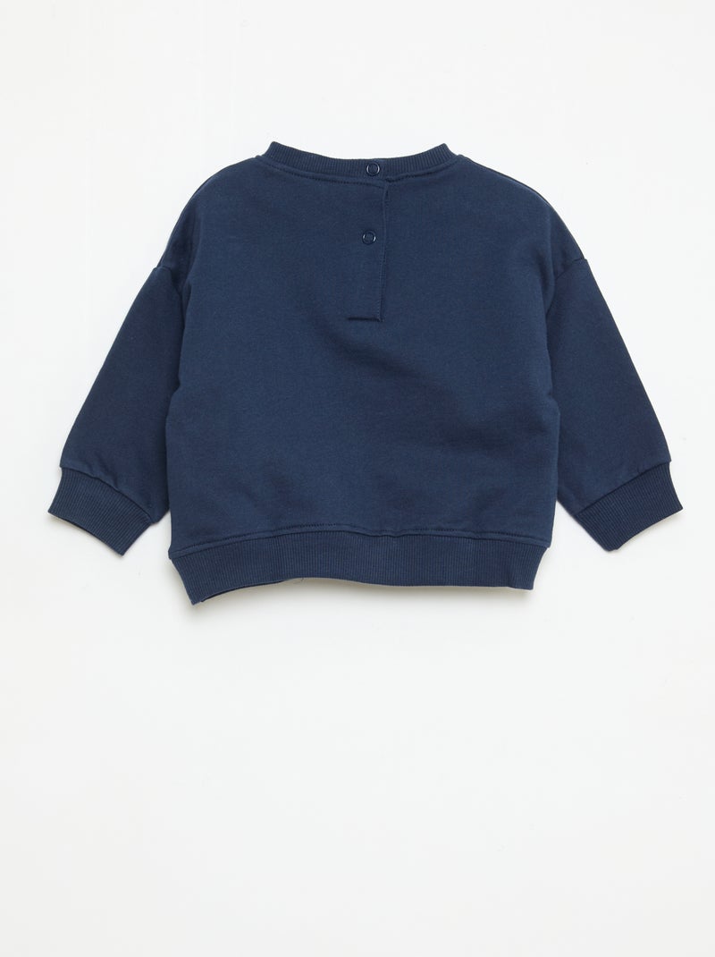 Sweater 'Snoopy' met ronde hals Blauw - Kiabi
