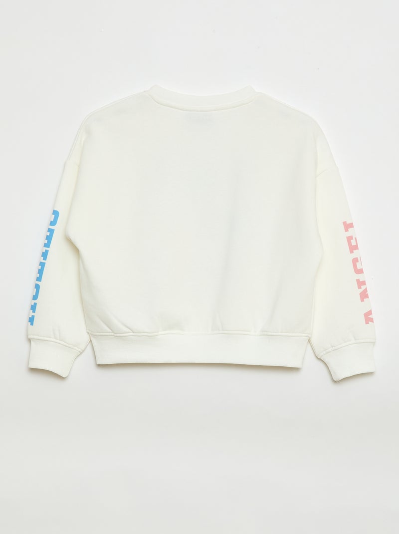 Sweater 'Stitch' 'Disney' Wit - Kiabi