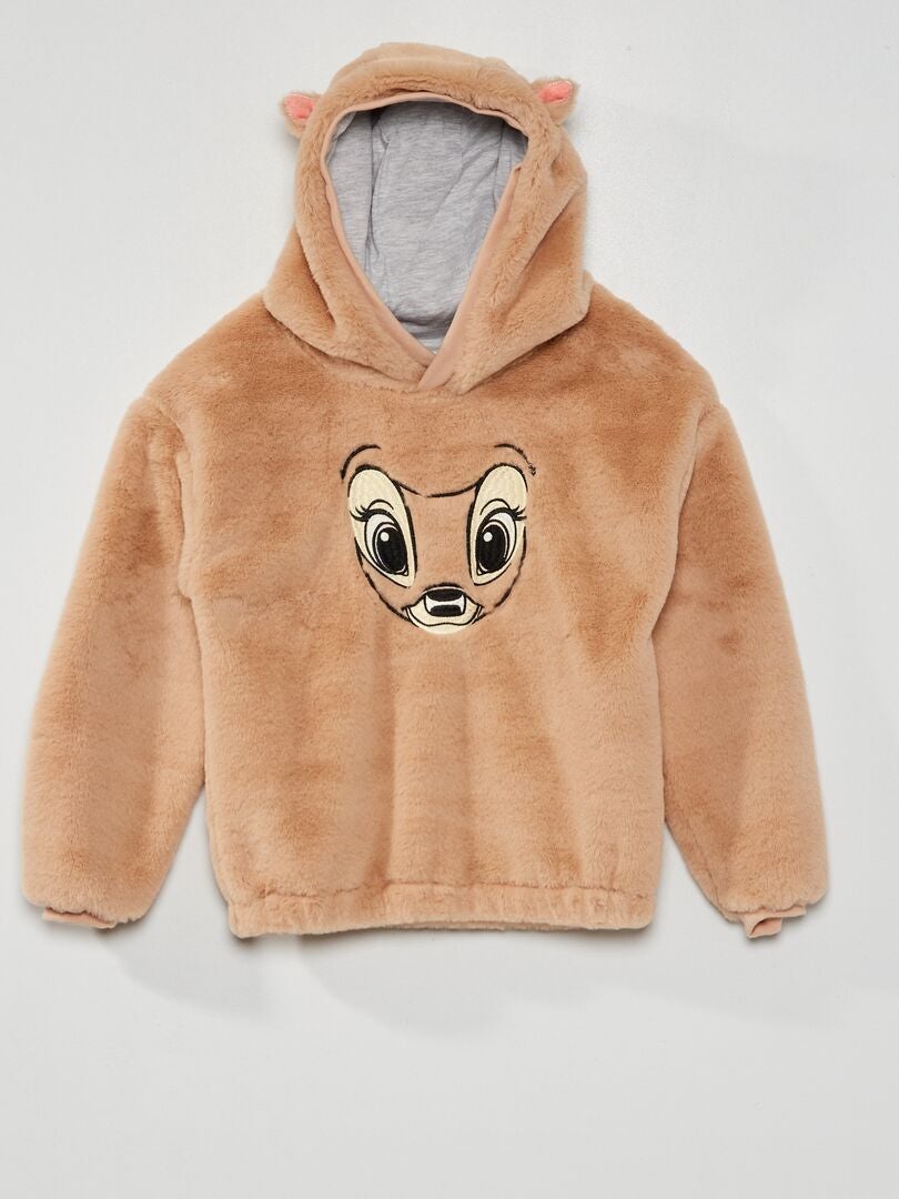 Sweater van badstof 'Bambi' BIEGE - Kiabi