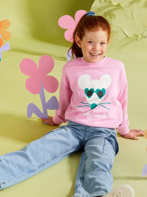 Sweater van dunne joggingstof - Grafik Edition - Kiabi