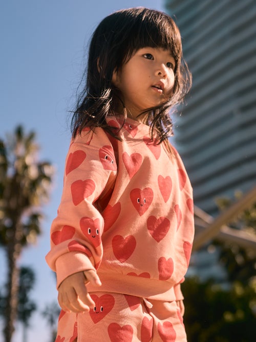 Sweater van dunne joggingstof met print - Grafik Edition - Kiabi