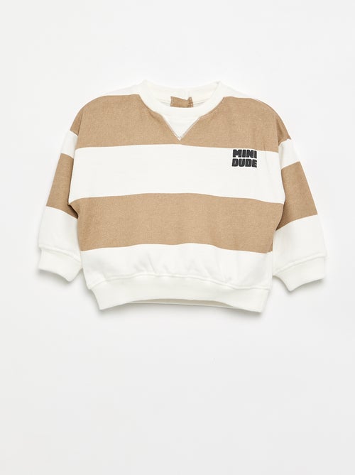 Sweater van French Terry - Kiabi