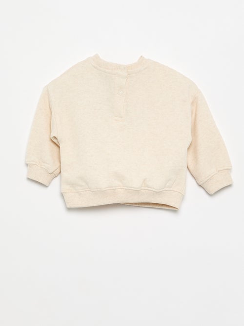 Sweater van French Terry - Kiabi
