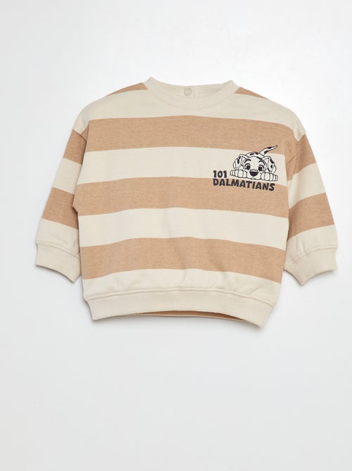 Sweater van french terry 'Disney' - Kiabi