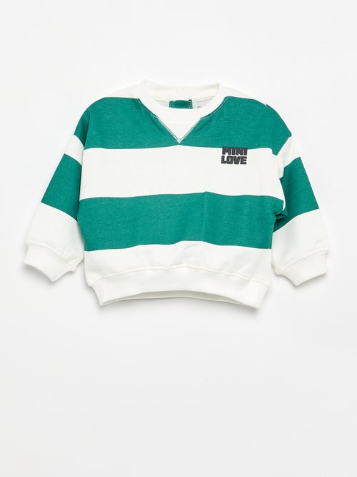 Sweater van French Terry - Kiabi