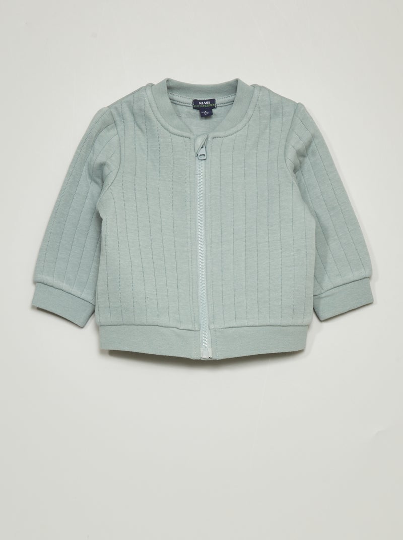 Sweater van jersey - blauw - Kiabi