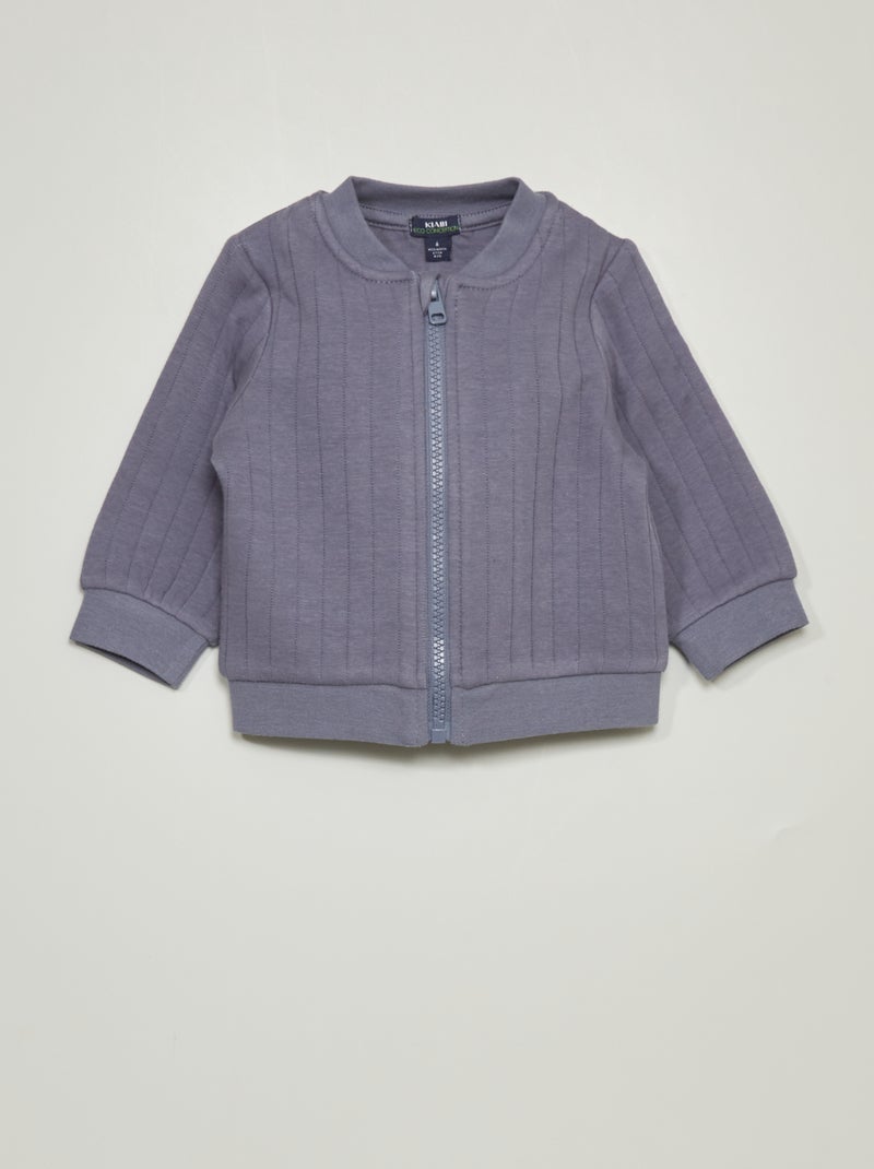 Sweater van jersey - BLAUW - Kiabi