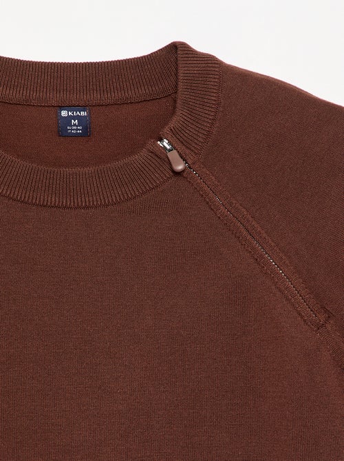 Sweater van jerseytricot - Gemakkelijk aan te trekken collectie - Kiabi