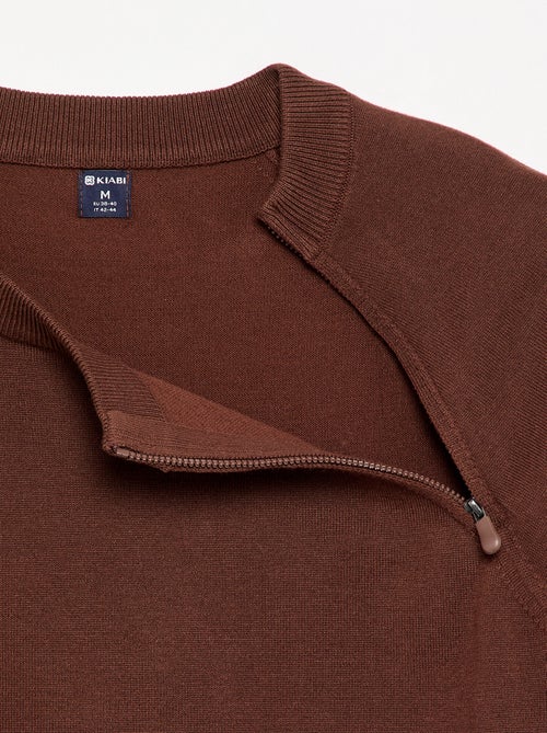 Sweater van jerseytricot - Gemakkelijk aan te trekken collectie - Kiabi