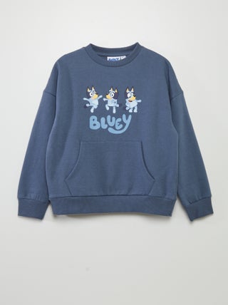 Sweater van joggingstof 'Bluey'