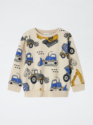 Sweater van joggingstof 'Guppy'