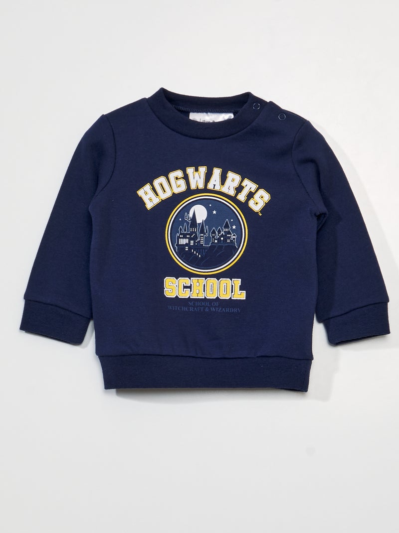 Sweater van joggingstof 'Harry Potter' BLAUW - Kiabi