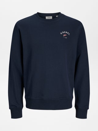 Sweater van joggingstof 'JJ Rebel'