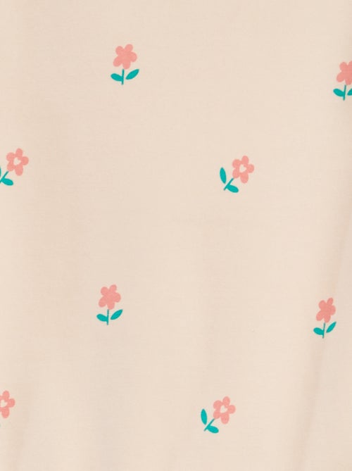 Sweater van joggingstof met motiefje - Kiabi