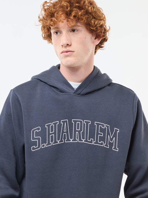 Sweater van joggingstof met print - Kiabi