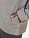     Sweater van joggingstof met ritssluiting en capuchon afbeelding 6
