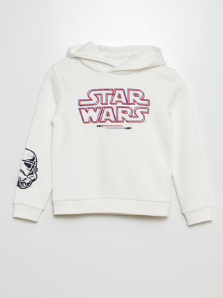 Sweater van joggingstof met Star Wars-print