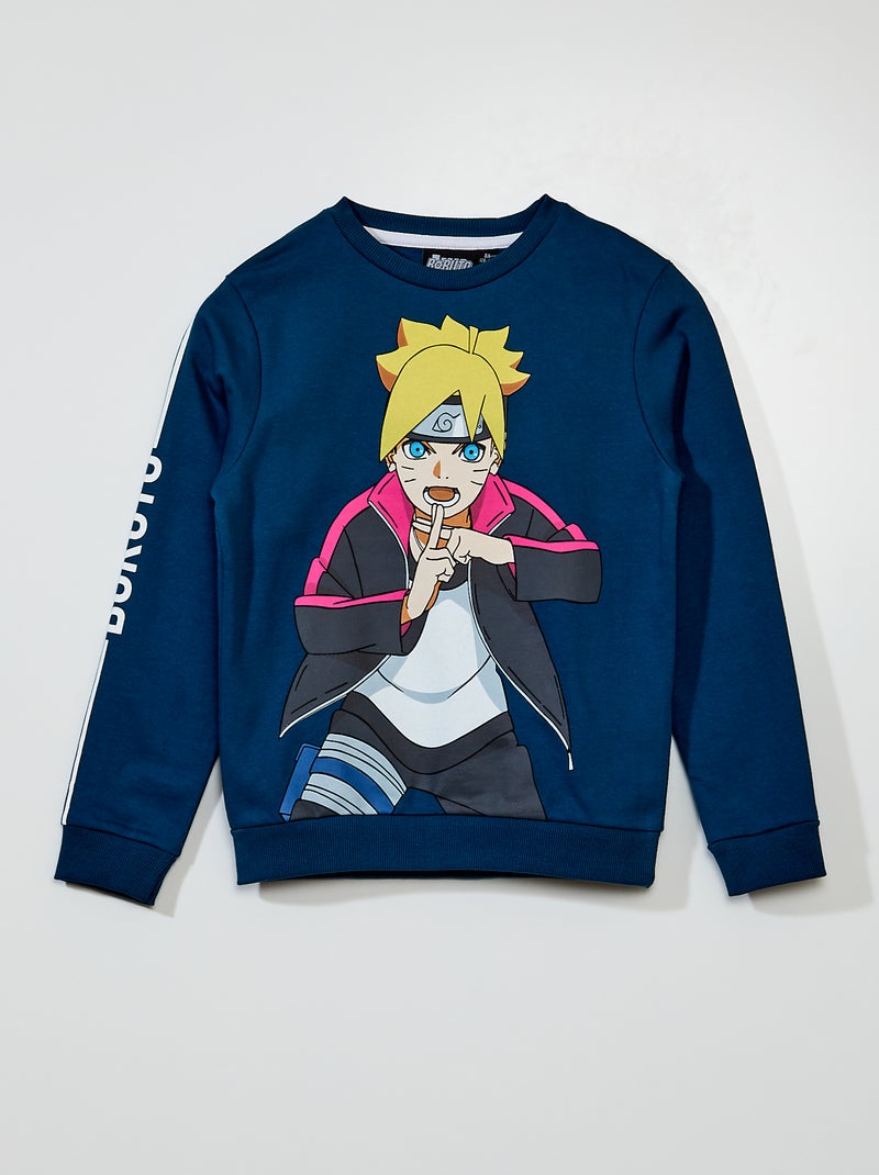 Sweater van joggingstof 'Naruto' GROEN - Kiabi