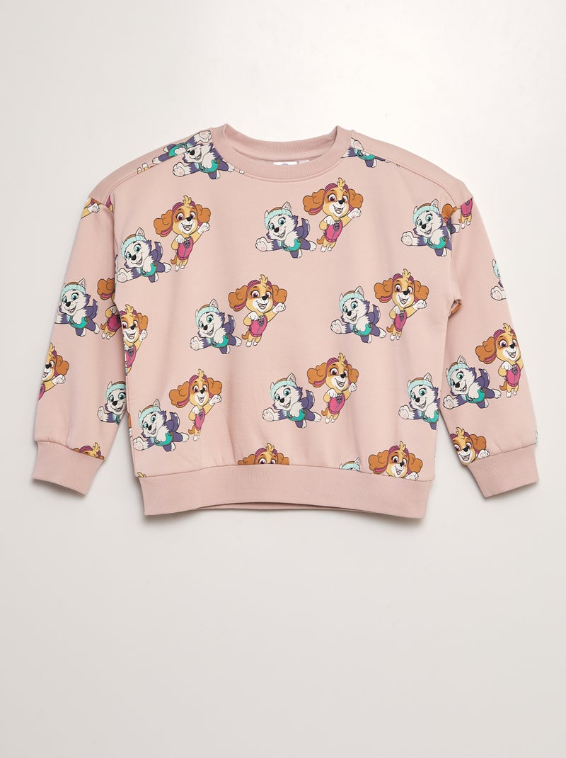 Sweater van joggingstof 'PAW Patrol' ROSE - Kiabi