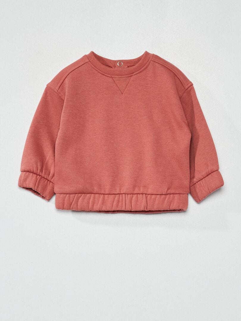 Sweater van joggingstof ROSE - Kiabi