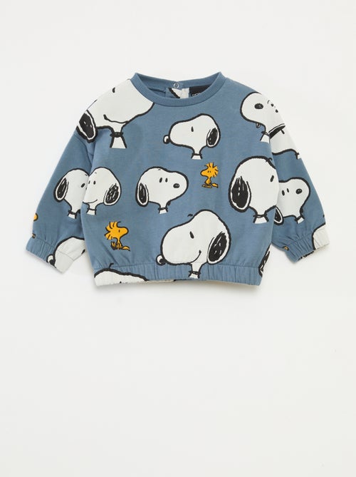 Sweater van joggingstof 'Snoopy' - Kiabi