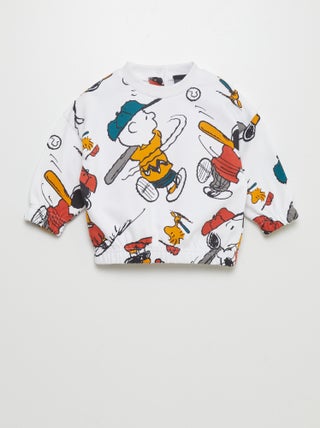 Sweater van joggingstof 'Snoopy'