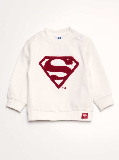 Sweater van joggingstof 'Superman' - Kiabi