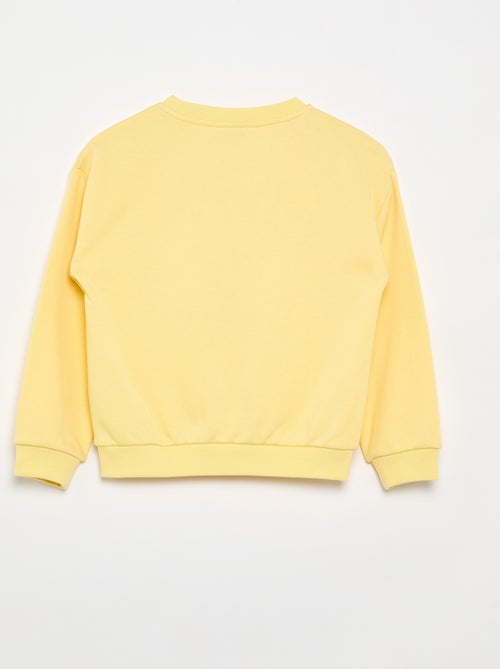 Sweater van lichte joggingstof - Kiabi Sweater van lichte joggingstof - Kiabi