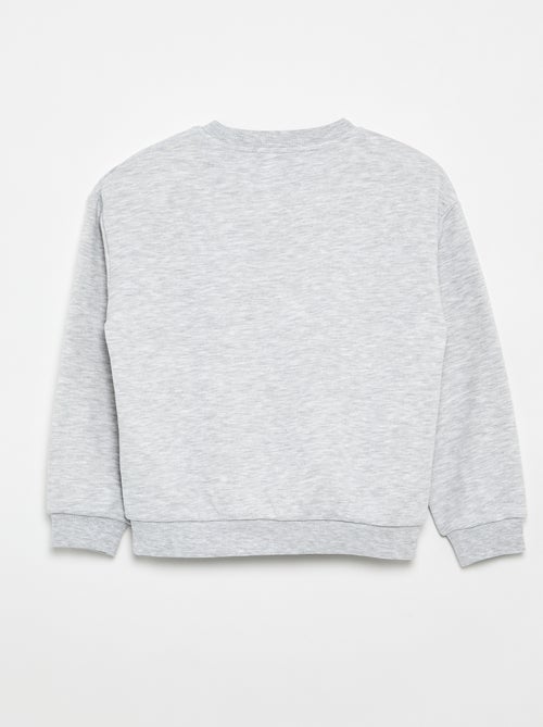 Sweater van lichte joggingstof - Kiabi