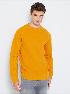 Sweater van molton 'Ecodesign' +1m90 - Kiabi